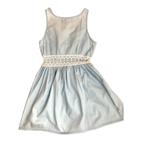 Pins & Needles denim dress with lace - Picture 3 of 11